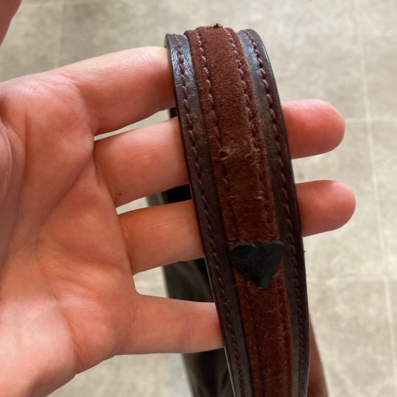 Marc Jacobs Leather Handbag Purse Kate Aubergine - Picture 12 of 12